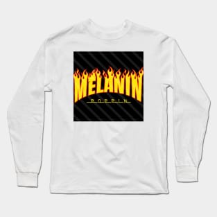 Melanin Poppin Long Sleeve T-Shirt